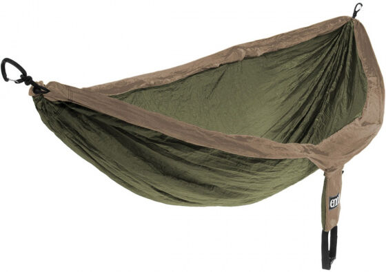 Eno hängematte 2Doublenest,8 x 1,9 m Nylon khaki 4 teilig