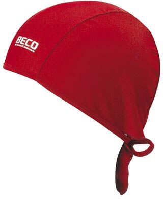 Beco badekappe bandana unisex rot