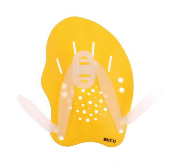 Beco handpaddel gelb Größe S