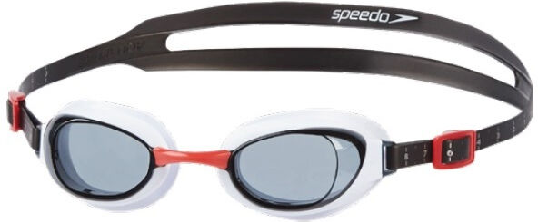 Speedo aquapure Brille Gummi Einheitsgröße weiß/rot