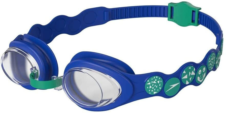 Speedo schwimmbrille Spot Jungen PVC/Silikon blau Einheitsgröße