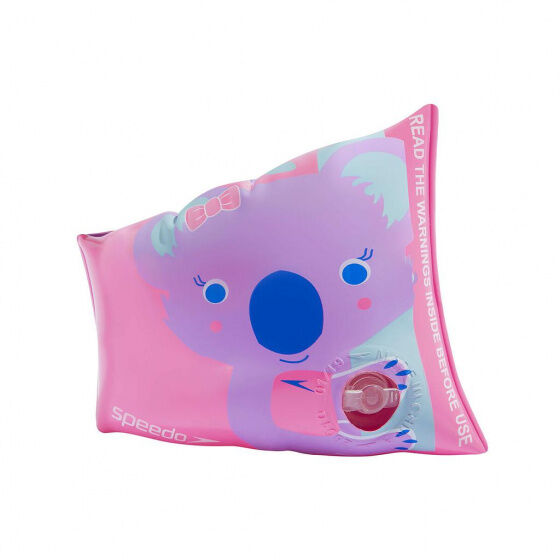 Speedo schwimmflügel Koko Koala Mädchen PVC rosa 2 teilig