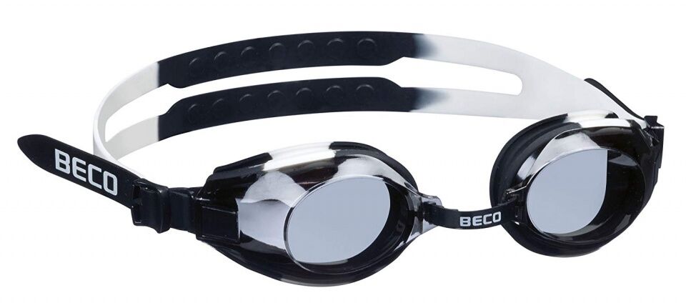 Beco schwimmbrille AricaPolycarbonat Junior schwarz/weiß