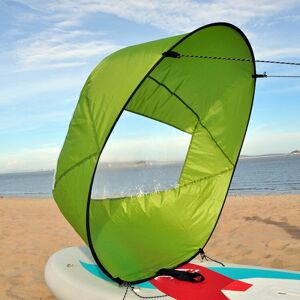 Shoppo Marte 42 Inch Kayak Sail Downwind SUP Paddle Board Sail(Green)