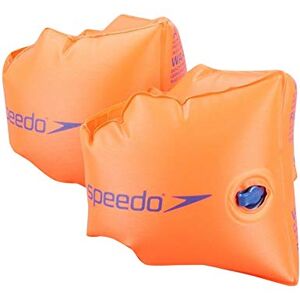 Speedo Armbänder, zusätzliche Sicherheit, bequeme Passform, aufblasbarer Kinderschwimmer, orange, Kind/Jugendlicher 0-2