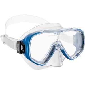 Cressi Junior Ondina Snorkeling Mask (Made in Italy), Clear/Blue