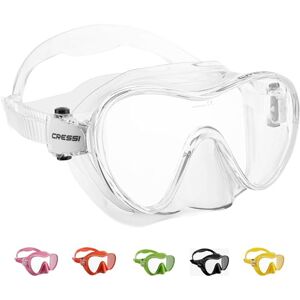 Cressi F1 Frameless Mask for Diving and Snorkelling Sizes L S, transparent, l