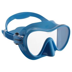 Cressi F1 Frameless Mask for Diving and Snorkelling Sizes L S, blue, s