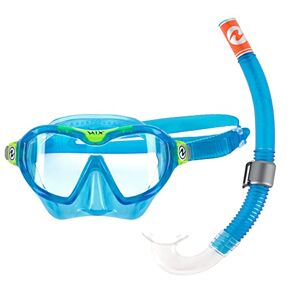 Aqua Lung Unisex Kinder Sport Schnorchel-Set mit Tauchmaske und Schnorchelrohr, Blau Aqua, Einheitsgröße