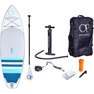 Ocean Pacific Sunset All Round 9'6 Oppustelig Paddle Board (Hvid/Grå/Teal)