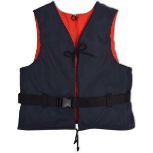 vidaXL flydevest 50 N 50-70 kg marineblå