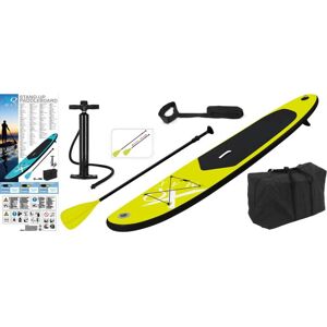 XQ Max stand-up paddleboard 285 cm oppustelig limegrøn og sort