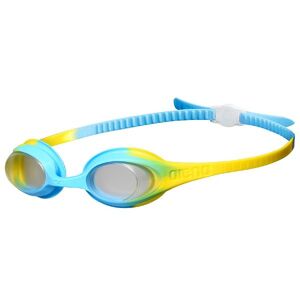 Arena Svømmebriller - Spider Kids - Clear Yellow/lightblue - Arena - Onesize - Svømmebriller