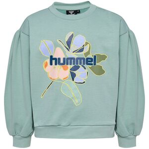 Hummel Sweatshirt - Hmlterra - Blue Surf - Hummel - 12 År (152) - Sweatshirt