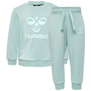 Hummel Sweatsæt - Hmlarine - Blue Surf - Hummel - 1½ År (86) - Sweatsæt