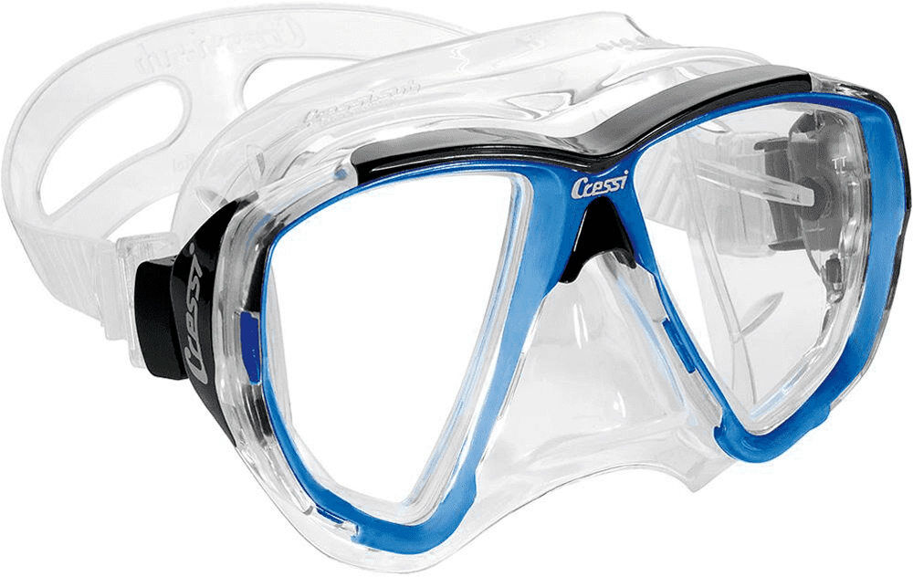 Cressi Sub big eyes trans Azul (UNICA)