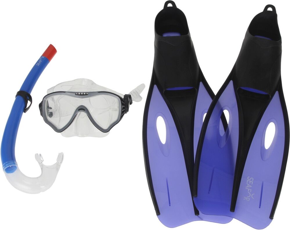 Seafor seamood kit gafastubo y aletas snorkel  (44)