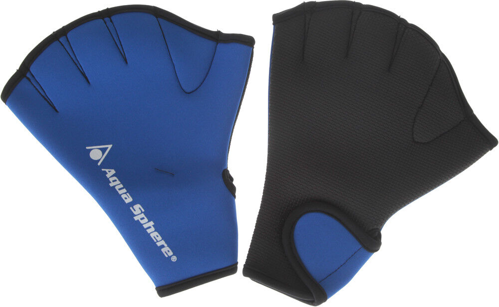 Aquasphere swim gloves tabla natación Azul (M)