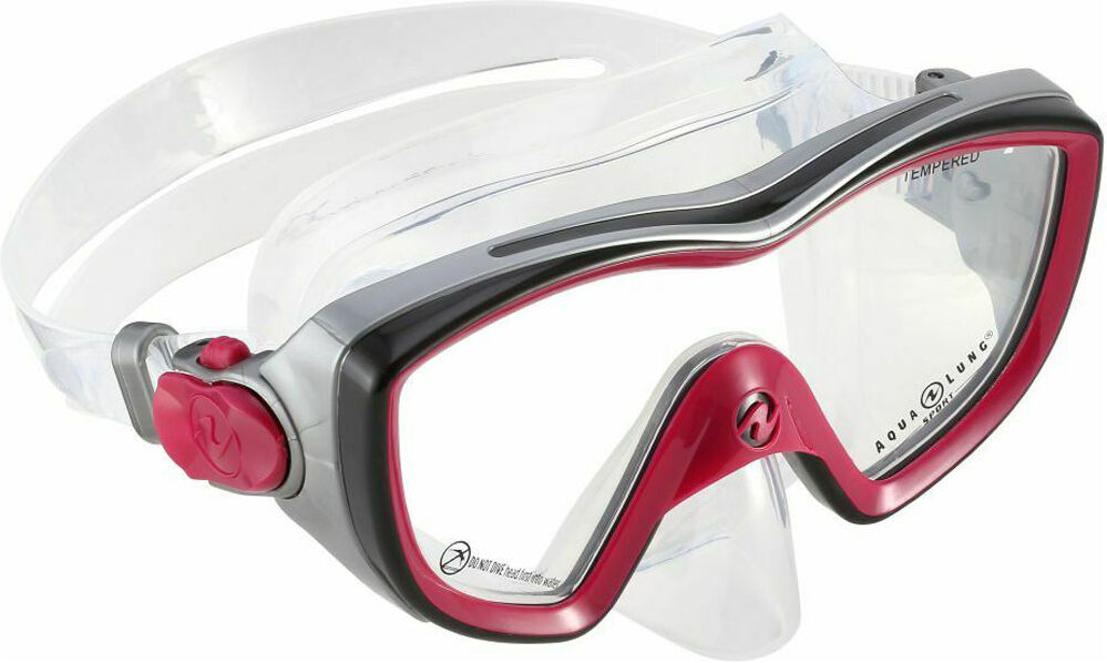 Aqualung bonita gafas snorkel Rosa (UNICA)