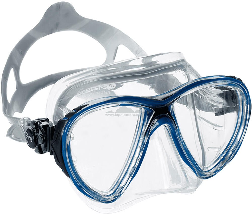 Cressi Sub evo big eyes crystal gafas snorkel Azul (UNICA)