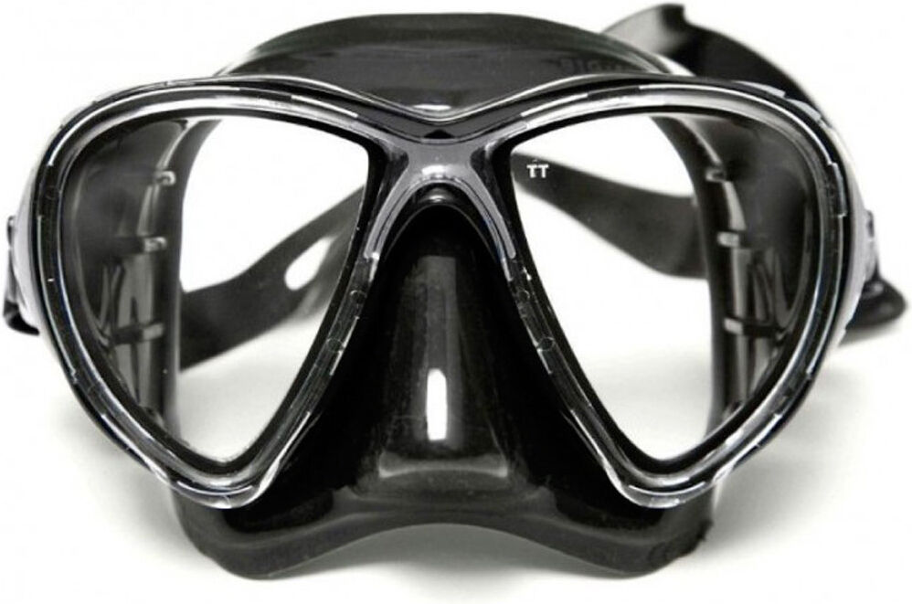 Cressi Sub evo big eyes gafas snorkel Negro (UNICA)