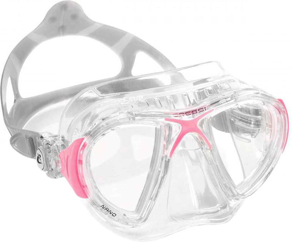 Cressi Sub nano crystal gafas snorkel Rosa (UNICA)