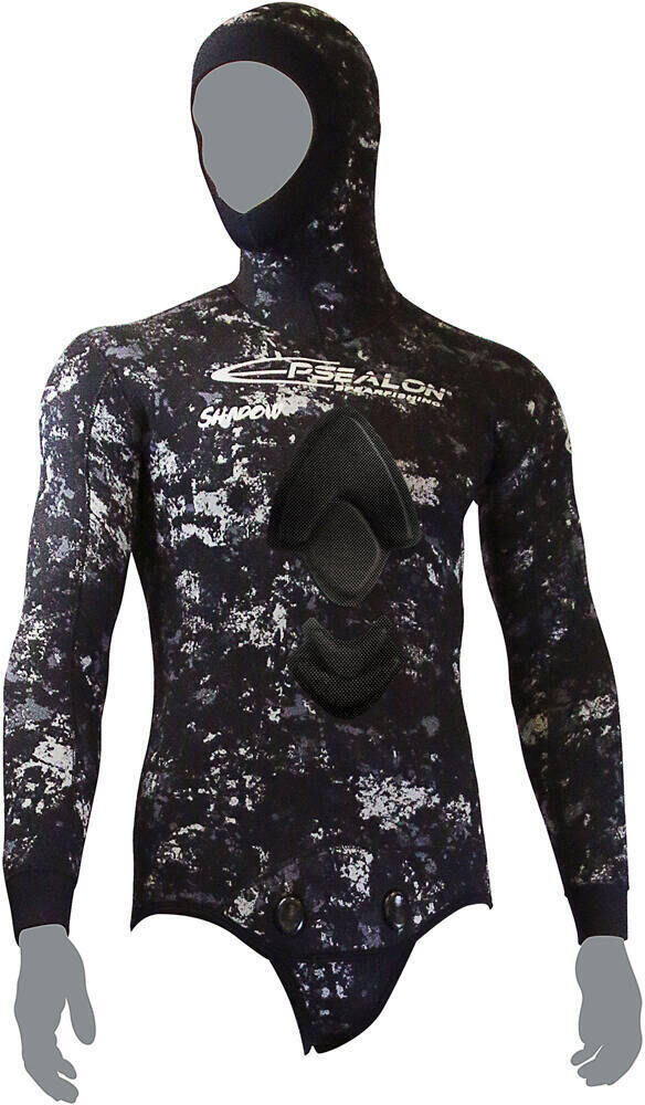 Epsealon chaqueta shadow camo yam039 7mm Negro (L)