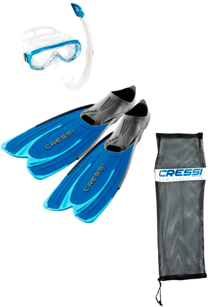 Cressi Sub kit agua onda  agua  mexico Azul (M)