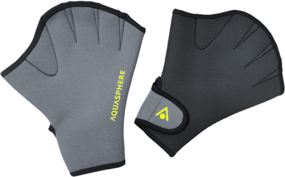 Aquasphere swim gloves tabla natación Negro (M)