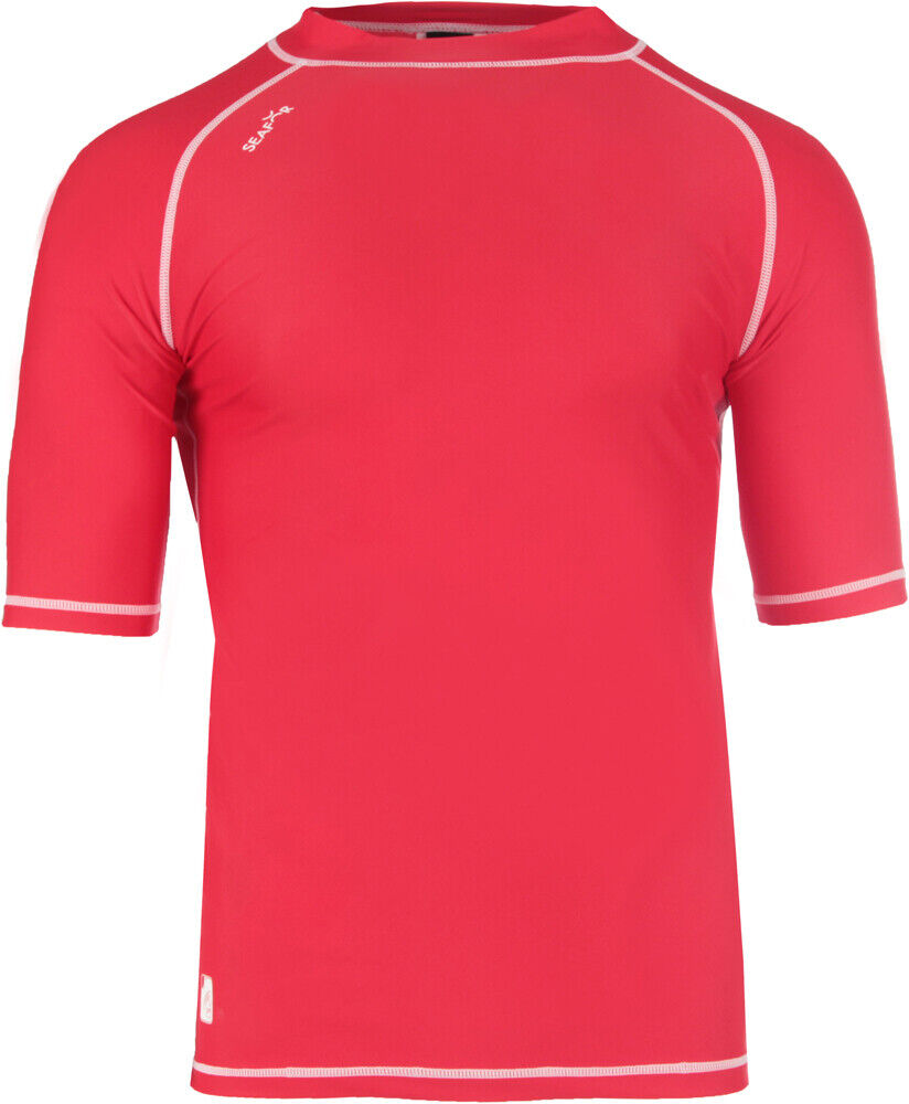 Seafor basic lycra surf manga corta hombre Rojo