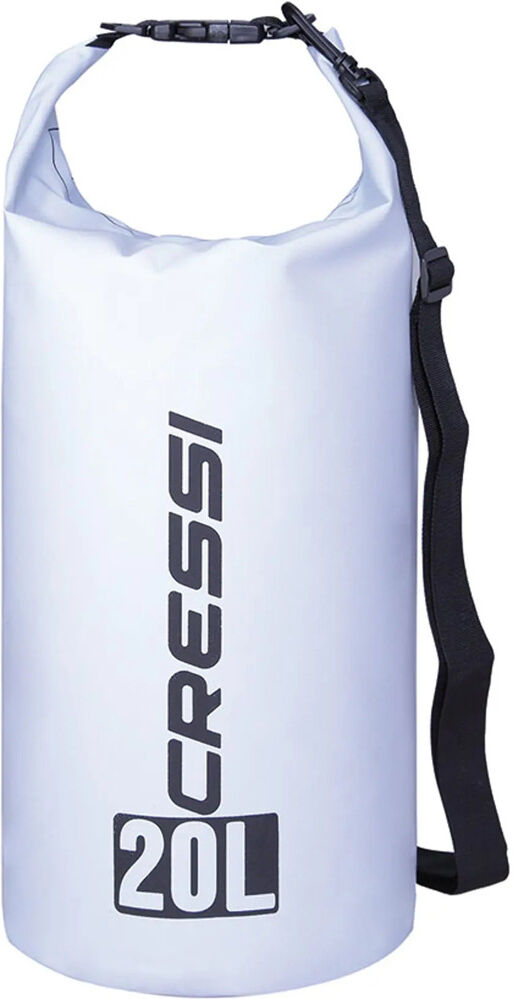 Cressi Sub bolsa dry pvc 20lts Blanco (UNICA)