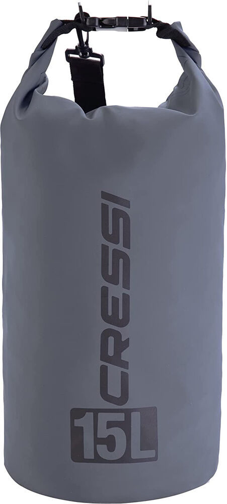 Cressi Sub bolsa dry pvc 15lts Gris (UNICA)