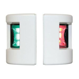 - Feux de navigation fos led 12 montage vertical blanc - bâbord + tribord - blanc