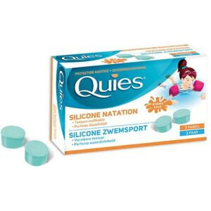 Bouchons Oreilles Natation Enfants Quies - Bleu