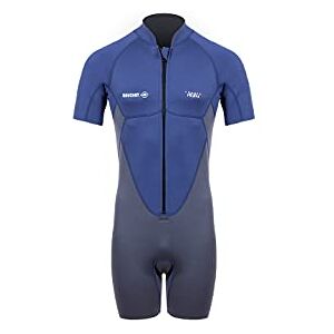 BEUCHAT Shorty de Snorkeling néoprène 2mm Zip Frontal Homme Atoll XS XS XS XS L - Publicité