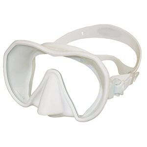 Masque de plongée apnée et Snorkeling Maxlux S Beuchat Bleu Blanc - Publicité
