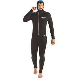 Cressi Diver Man Monpiece Wetsuit 5mm Combinaisons de Plongée Homme, Noir/Bleu, S/2 - Publicité