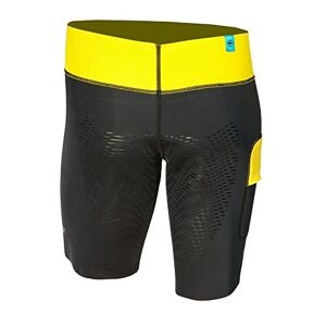 Beuchat Homme Bermuda Atoll 2mm/Lycra Néoprène et élasthanne UPV 50, Jaune Plongée/Noir, S - Publicité