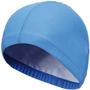 SQUATCH®   Bonnet de Bain Piscine Natation   Taille Unique pour Hommes et Femmes   Facile à Enfiler et Ultra Confortable   Excellente Élasticité et Solidité (Bleu Ciel) - Publicité