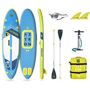 Aztron 9'0" Sup Neo Nova Compact All Round Adulte Unisexe, Bleu et Jaune - Publicité