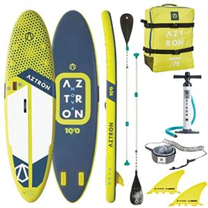 AZTRON 10'0" Sup Nova 2.0 Compact All Round Adulte Unisexe, Jaune - Publicité