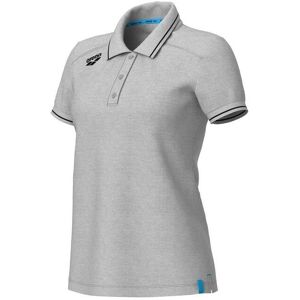 Polo coton femme Arena Team Solid Gris - Publicité