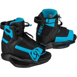 Ronix Vision Enfants Wakeboard Bindings (Noir/Bleu)