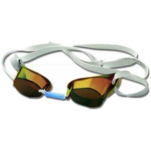 Swedish Metallic Swimming Goggles Blanc