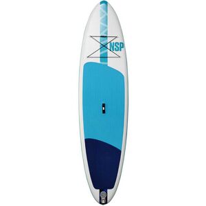 O2 Allrounder Lt 10´6´´ Inflatable Paddle Surf Board Blanc,Bleu 320 cm / 81 cm Blanc,Bleu 320 cm unisex