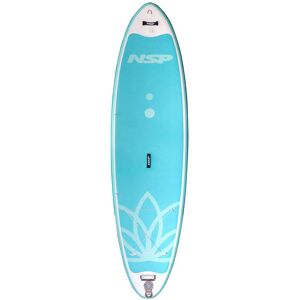 O2 Lotus Fs 10´0´´ Inflatable Paddle Surf Board Blanc,Bleu 304.8 cm / 83.8 cm Blanc,Bleu 304.8 cm unisex