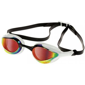 Swimming Goggles Leader Mirrored Blanc