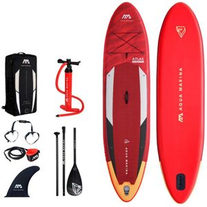 Atlas 12´0´´ Inflatable Paddle Surf Set Rouge 365.8 cm / 86 cm Rouge 365.8 cm unisex