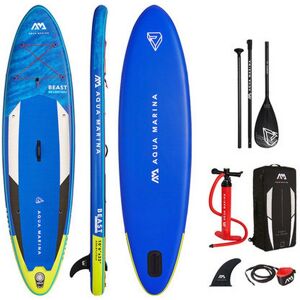 Beast 10´6´´ Inflatable Paddle Surf Set Bleu 320 cm / 81 cm Bleu 320 cm unisex