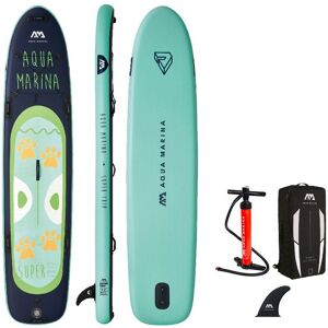 Super Trip 12´2´´ Inflatable Paddle Surf Set Bleu 370.8 cm / 82 cm Bleu 370.8 cm unisex